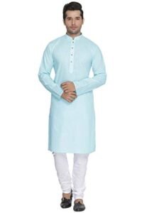 Read more about the article VASTRAMAY Men Cotton Kurta and Pyjama Set