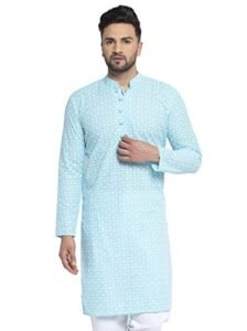 Read more about the article Jompers Men’s Embroidered Pure Cotton Kurta.