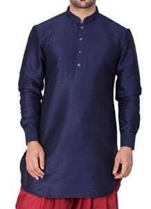 Read more about the article VASTRAMAY Men’s Cotton Silk Blend Kurta-D1