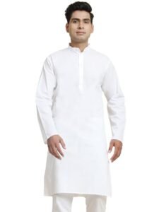 Read more about the article Amazon Brand – Anarva Men’s Cotton Long Kurta Regular Fit