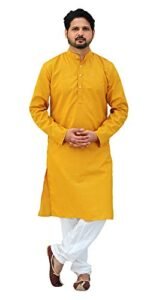 Read more about the article Dishita Men’s Cotton Kurta Pajama Set