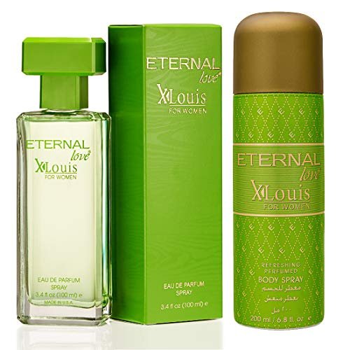 Read more about the article Eternal Love Eau De Parfum X-Louis For Women 100ml & Refreshing Perfumed Body Spray X-Louis For Women 200ml | Combo Set of Perfume & Deodorant Spray