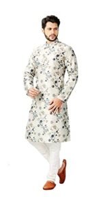 Read more about the article Logass Men’s Silk Blend Kurta Pyjama Set