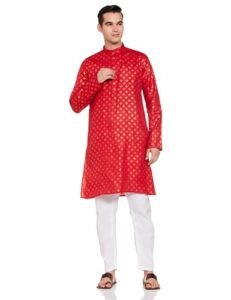 Read more about the article Luxrio Kurta Set with Pyjamas for Men Long Regular Fit(KTSETLN-10-)