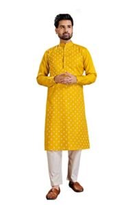 Read more about the article PERFECTBLUE Men’s Cotton Printed Kurta with Pyjama Set(Banwery-2_Variation)