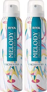 Read more about the article Riya Women’s Combo Pack Of Melody Orchestra Perfume Body Spray – 150Ml Pack of 2