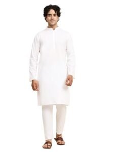 Read more about the article SKAVIJ Men’s 100% Cotton Kurta Pajama – Everyday Wear for Comfort and Style