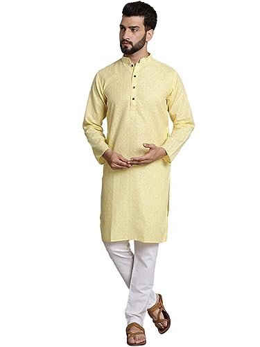 You are currently viewing SOJANYA (Since 1958, Men’s Cotton Blend checked Kurta and Churidar Pyjama Set