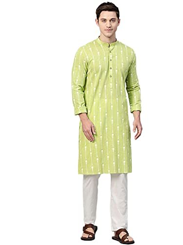 You are currently viewing See Designs Men’s Cotton Regular Fit Printed Straight Kurta_SDMDWKT890L