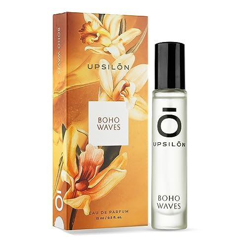 Read more about the article UPSILON Boho Waves Eau De Parfum | EDP Premium Long Lasting Luxury Perfume for Women | Ladies Travel Friendly Fragrance Spray Scent | Gift for Women | 15ml – Pack of 1